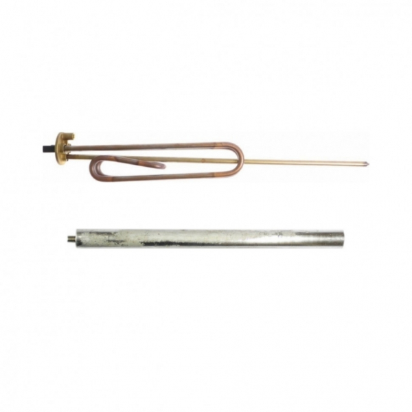 Комплект ТЭН 2,5кВт (2500Вт) RCF для водонагревателя Ariston SG 150, 200 л + анод, 3401030K1