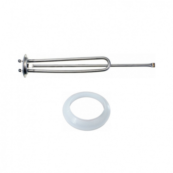 Комплект ТЭН 0,7кВт (700Вт) RF для водонагревателя Thermex, Garanterm, под анод М6, контакты под винт + прокладка, 20446K1