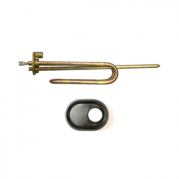 Комплект ТЭН 1,2кВт (1200Вт) RCA для водонагревателя Ariston, под анод М5 + прокладка, R10025K2