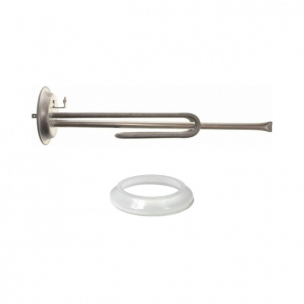 Комплект ТЭН 1,5 кВт (1500 Ватт) RF для водонагревателя Electrolux, под анод М6, фланец 92, трубка под термостат D12мм + прокладка, 50940K1