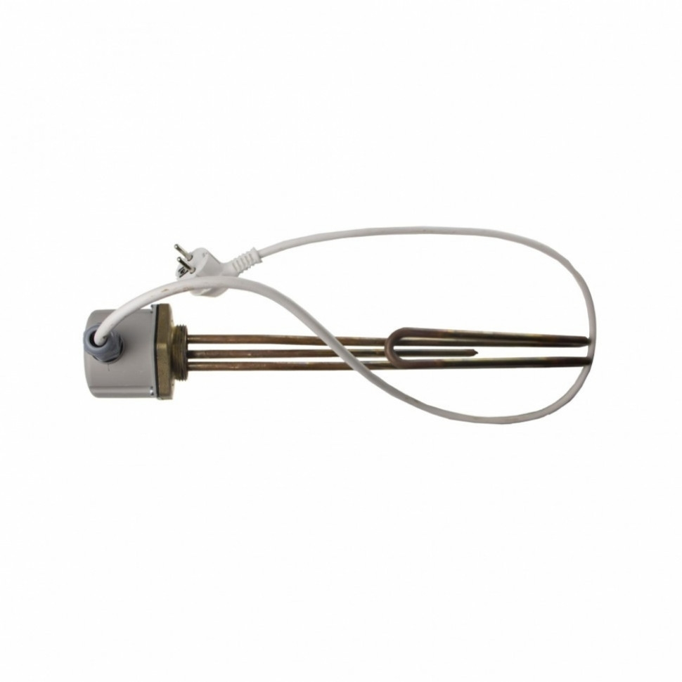 Комплект ТЭН 2,5кВт (2500Вт) RCT для Nibe, Baxi, Termica  резьбовой G1 1/2" + стержневой термостат + индикаторная лампа + крышка + сетевой шнур, 3401363