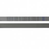 Приводной ремень барабана стиральной машины Electrolux, Zanussi, Megadyne 1225 H7, h314un Приводной ремень барабана стиральной машины Electrolux, Zanussi, Megadyne 1225 H7, h314un