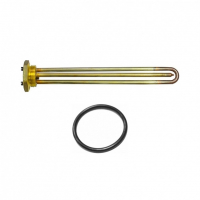 Комплект ТЭН 2,5кВт (2500Вт) RDT, резьбовой 42мм для Ariston, De Luxe, Real, Thermex, под анод М6 + прокладка, R182245K2