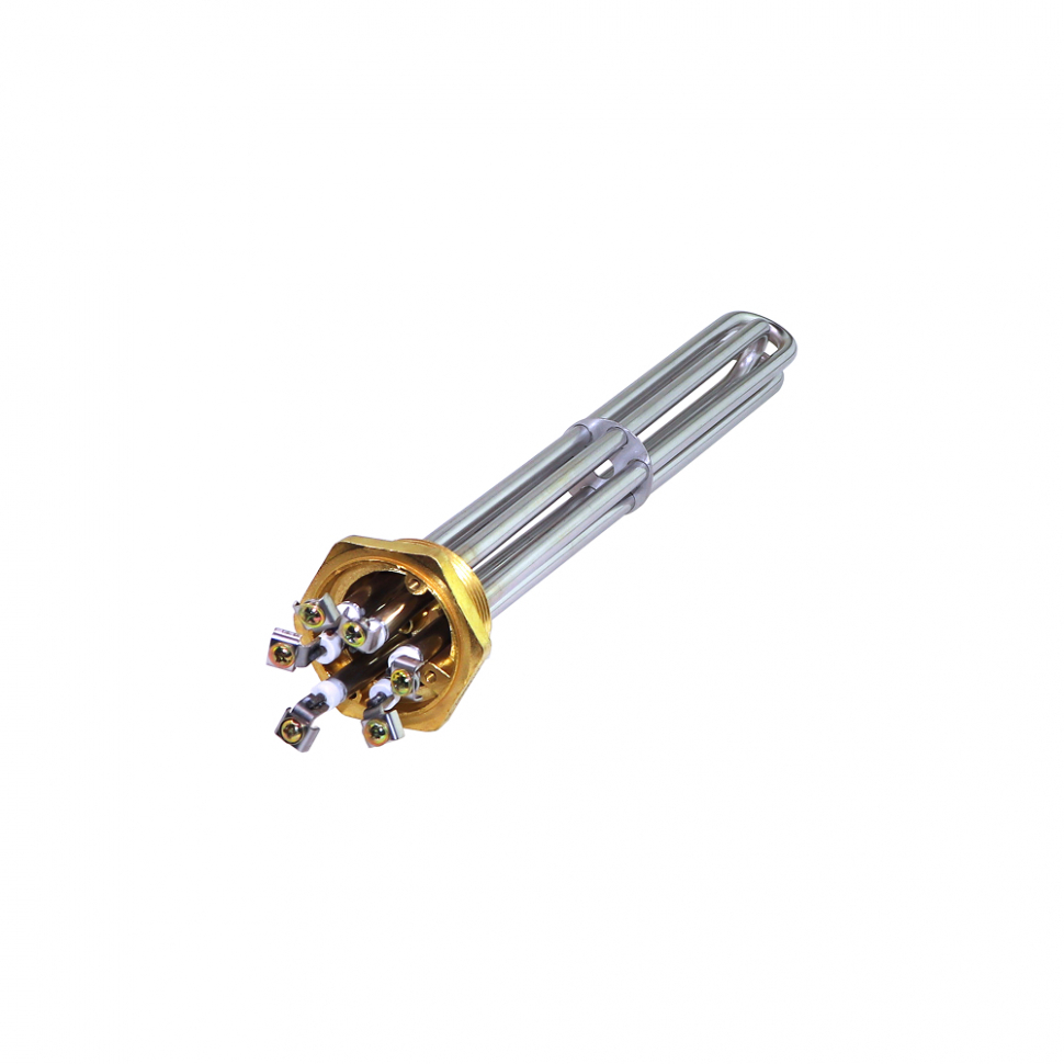 БЛОК-ТЭН RDT 6000W(2000x3) из нержавеющей стали, D48, G1 1/2"(М48х2), L360мм, 220V для Protherm, 482360