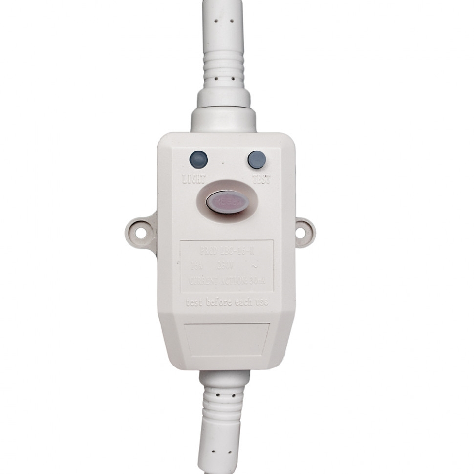 Шнур сетевой с УЗО 16/0,03А, клеммы под разъём, L1290мм, Ariston, Thermex, 230V (69971, А65151728, WTH219UN), 66598