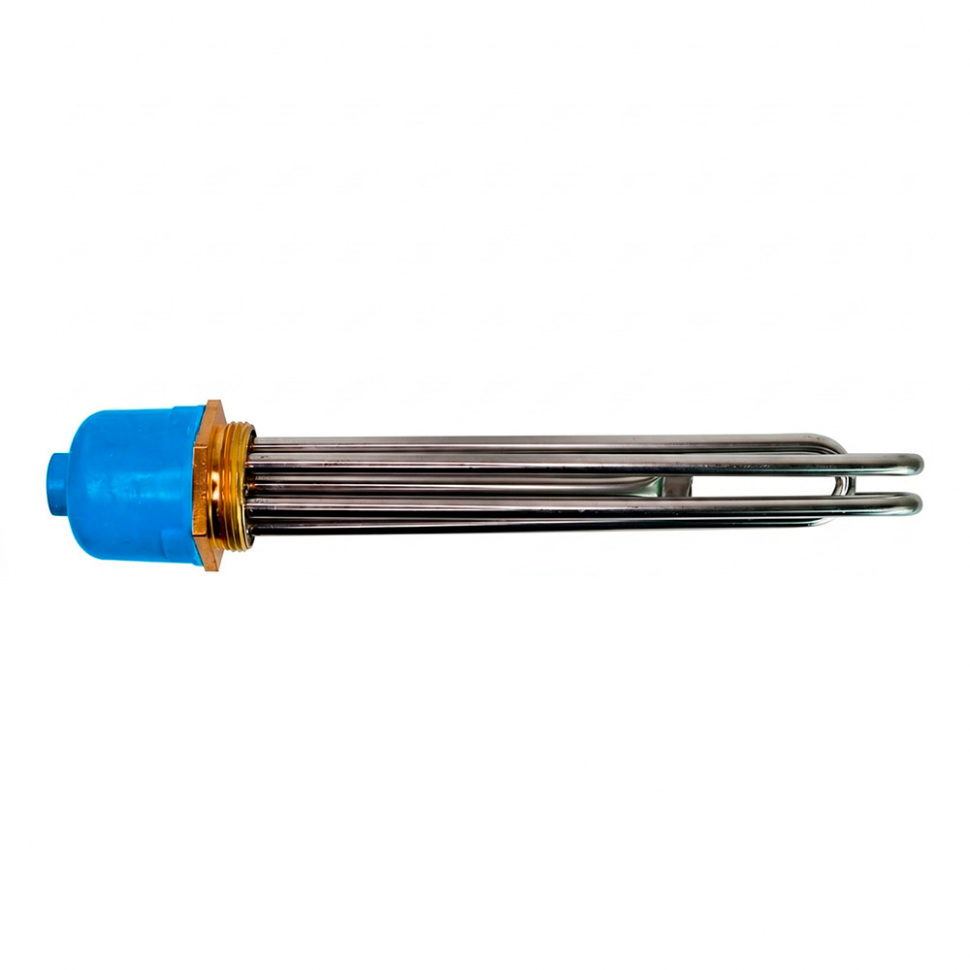 БЛОК-ТЭН RDT, 6000W(2000х3), нерж, G1 1/2", L300мм, 220/380V (68560), 69560