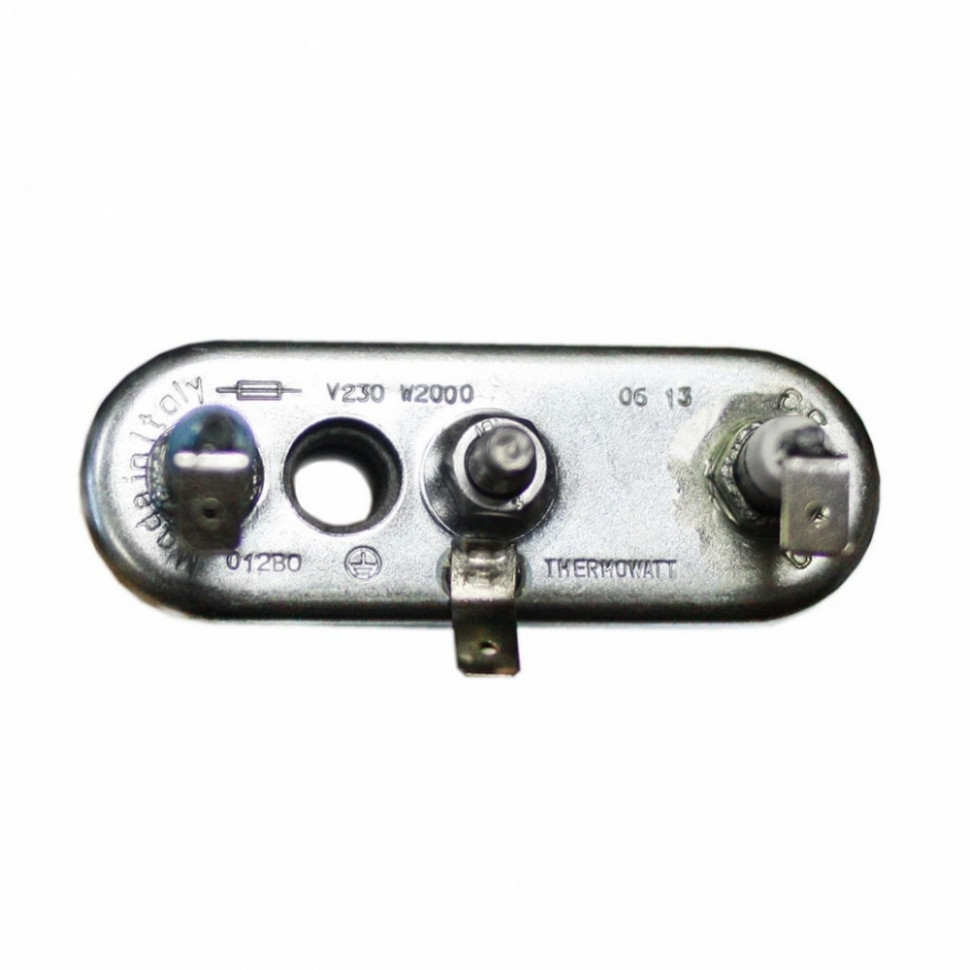 ТЭН 2000W для стиральной машины Bosch Maxx 4, Maxx 5, Classixx, Logixx, Siemens с отверстием под датчик L203мм, 3406115