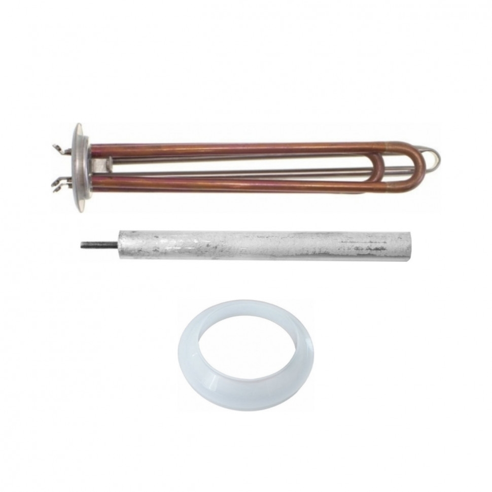 Комплект ТЭН 2кВт (2000Вт) RF для водонагревателя Electrolux, Thermex, под анод М6 контакты под винт + прокладка + анод, 20114K Комплект ТЭН 2кВт (2000Вт) RF для водонагревателя Electrolux, Thermex, под анод М6 контакты под винт + прокладка + анод, 20114K