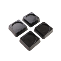 Антивибрационные подставки ИТАТЭН, 60х60х18мм, черные, квадратные, 4 шт, 20537 Антивибрационные подставки ИТАТЭН, 60х60х18мм, черные, квадратные, 4 шт, 20537