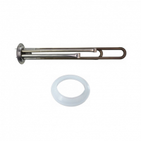 Комплект ТЭН 2кВт (2000Вт) RF для водонагревателя Thermex RZL, IS, IR, Garanterm, Electrolux EWH, под анод М4, нерж. + прокладка, 40042K1