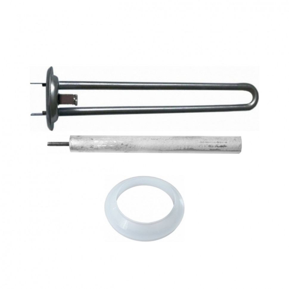 Комплект ТЭН 0,7 кВт (700 Вт) RF для водонагревателя Thermex RZB, IF, ID, Garanterm, нерж. + прокладка + анод, 50046K